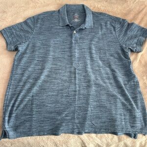 Men's blue tee